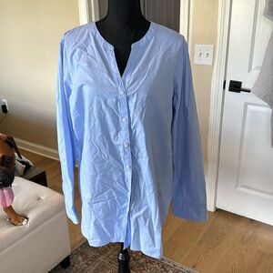 Talbots long sleeve button down